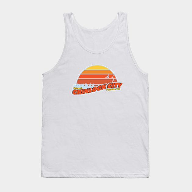 Chinlock City Tank Top by wrasslebox